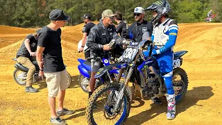 Behind the scenes Haiden Deegan “DangerBoy”  testing at MTF supercross track before Indy!!
