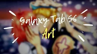 Galaxy Tab S6 Speed Paint (FGO - Caster Gilgamesh x Gudako)