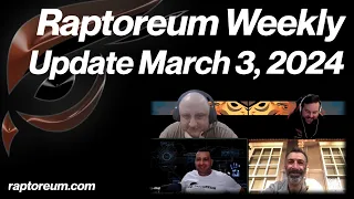 Raptoreum Weekly Update March 3, 2024 (Chapters in Description)