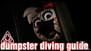 Five Nights at Freddy's: Security Breach chica dumpster diving guide