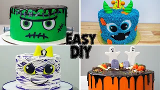 Halloween Cake Compilation | Simple DIY