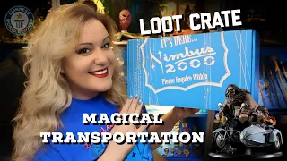 LOOT CRATE MAGICAL TRANSPORTATION BOX UNBOXING | VICTORIA MACLEAN