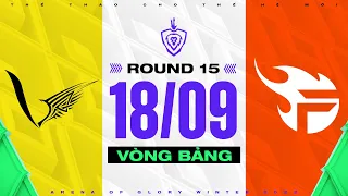 V GAMING VS TEAM FLASH: DIỄN BIẾN BẤT NGỜ I NGÀY 18/09 | ĐTDV MÙA ĐÔNG 2022