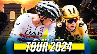 RECORRIDO TOUR DE FRANCIA 2024 | ¿VINGEGAARD vs POGACAR?