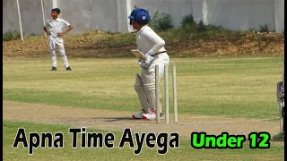Under 12 Cricket Match [ Bal Bhawan VS VR 11 Cricket Academy]  Young Talent of India