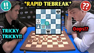 Magnus Carlsen KNOCKS OUT Vincent Keymer After Intense TieBreak!!😱|| FIDE WORLD CUP 2023🏆