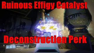 How to get the Ruinous Effigy Catalyst and what it do? | Balls helps gun even more...