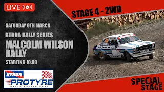 LIVE! Malcolm Wilson Rally 2024 - Stage 4 - 2WD