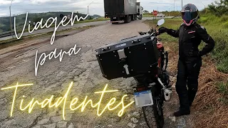 Viagem de moto para Tiradentes - a CB500X em ação na estrada!