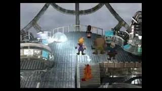 Final Fantasy VII - What is Tifa doing?