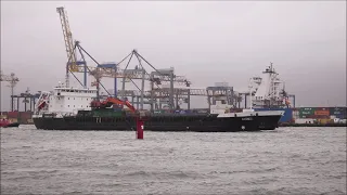 WINDY AFTERNOON! | Two Hours of Shipspotting in Belfast Harbour | 20/02/2021