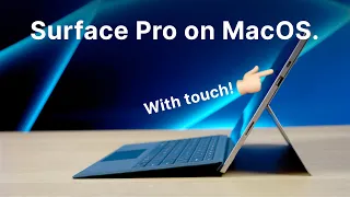 Turned Surface Pro 7 into Macbook Air WITH TOUCH