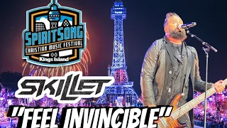 Skillet - "Feel Invincible" - Spirit Song 2023 - Kings Island - June 17th, 2023.
