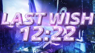 Last Wish WR Speedrun [12:22]