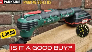 Parkside Multitool  20 volt  PAMFW 20-LI B2