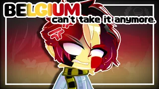 Belgium can't take it anymore || Countryhumans ft. KR, Third and Germany || Gacha Club