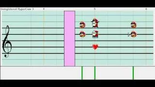 Mario Paint Composer - Donald Duck Theme