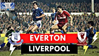 Everton vs Liverpool 4-4 All Goals & Highlights ( 1991 FA Cup )