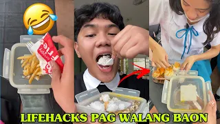 LIFEHACKS PAG WALANG BAON HAHAHA(GRABE TONG MGA CLASSMATE KO!!?)