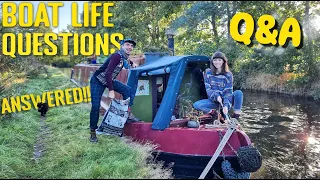 BOAT LIFE Q&A | Why live on a boat? What's our story? Is it cold? Worst & best things?... | EP14