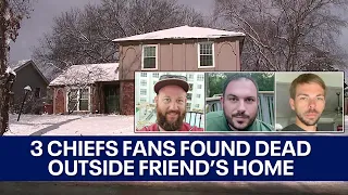 Mystery deepens in deaths of 3 Chiefs fans found frozen outside friend's home