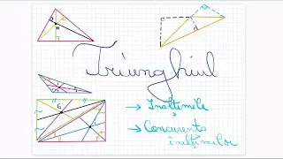 Triunghiul: Inaltimea - Clasa a VI-a