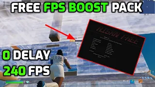 *ULTIMATE* Fortnite CHAPTER 5 Optimization Tool🔧(Boost Fps, Lower Input Delay & Latency)