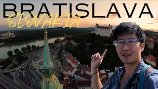 THIS IS SLOVAKIA'S CAPITAL CITY: BRATISLAVA! Castles, Churches and Old Town in Bratislava, Slovakia!