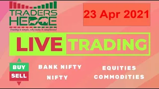 23 APR Bank Nifty & Nifty #LiveTrading #Nifty #BankNifty Live Analysis #priceaction #tradershedge