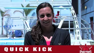 Swimming Tips:  Olympic Gold Medalist Rebecca Soni Talks about the Quick Kick Drill