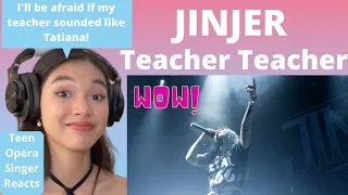 Teen Opera Singer Reacts To JINJER - Teacher, Teacher!