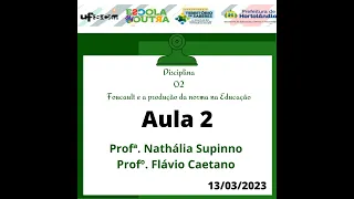 Pós Graduação 4 - Aula 2 - Disciplina 02