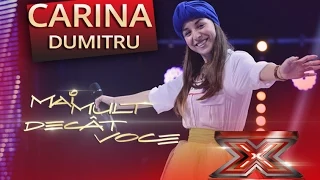 Carina Dumitru - Gojira vs. Liviu Vasilica - "Robot armasar attack" - X Factor