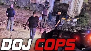 Dept of Justice Cops #183 - Massive Pursuit & Shootout (Law Enforcement)