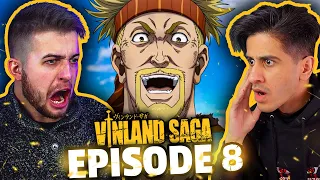 THORKELL IS A BEAST!! Vinland Saga Episode 8 REACTION | Group Reaction