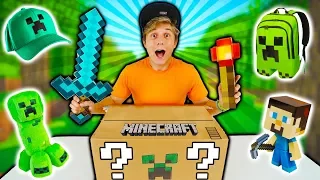 O QUE TEM NUMA CAIXA MISTERIOSA DE MINECRAFT ? 📦