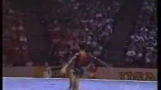 Dominique Dawes - 1996 USA vs The World - Floor Exercise