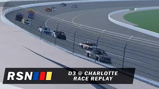 RSCRA D3 | North Carolina Education 100 @ Charlotte Motor Speedway | Full Race Replay