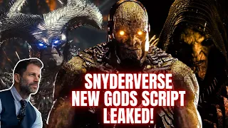 ORIGINAL New Gods Script Leaked! | Was Tied To Snyderverse And Zack Snyder's Justice League!