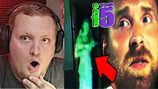 Top 5 SCARY Ghost Videos To SPOOK YA! - Nukes Top 5 REACTION!!!