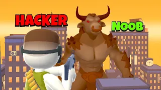 🤢 NOOB 😎 PRO 😈 HACKER | Heli Monsters - Giant Hunter | iOS - Android APK