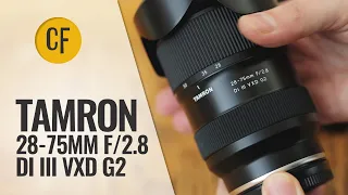 Tamron 28-75mm f/2.8 Di III VXD G2 lens review with samples