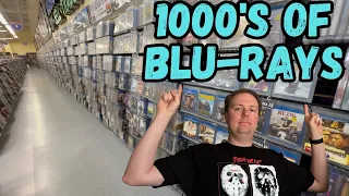 Walkthrough Of Mad Monk's Movie Section! 1000'S OF BLU-RAYS!