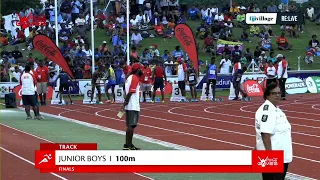 fijivillage Re:Live | Junior Boys 100M Final | Day 1