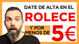 📌Cómo darse de alta en el ROLECE, Inscríbete casi GRATIS, de forma fácil y en 15 minutos!!!!