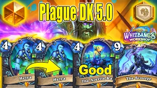 NEW Plague DK 5.0 is The Best Deck To Counter Reno Decks At Whizbang's Workshop | Hearthstone