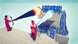 GODS DUO vs 100x ARMIES - Totally Accurate Battle Simulator TABS