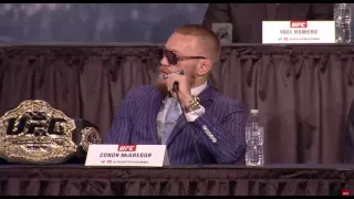 Conor McGregor Who the fuck is that guy?!