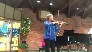 The Love of God by Frederick M. Lehman (violin and piano)