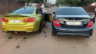 Bmw m4 vs c63 w204 amg